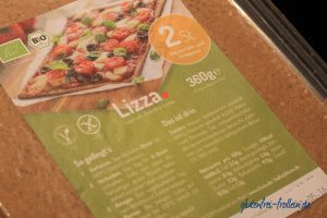 lizza glutenfreier fertigpizzaboden in der verpackung