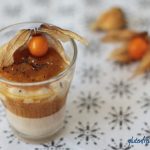 Amaranth-Pudding mit Physalis-Apfelmus