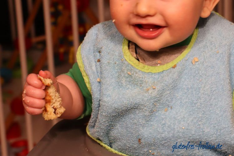 Glutenfreie Frühstückswaffeln mit Hirse und Birnen - auch fürs Baby