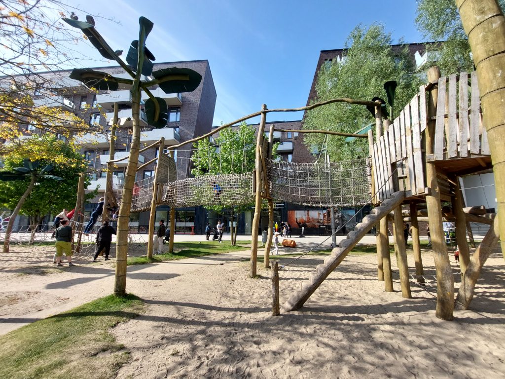 Hamburg mit Kindern Spielplatz Grasbrookpark